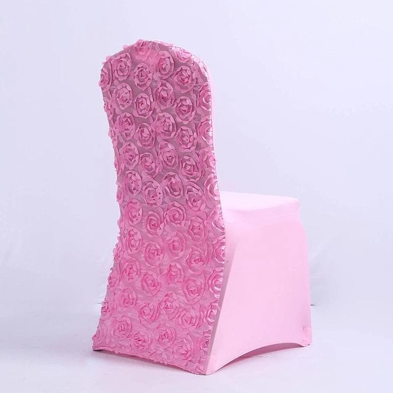 Stolsöverdrag för bröllop Vår blommigt rosa 1 Stolsöverdrag för bröllop Vår blommigt rosa