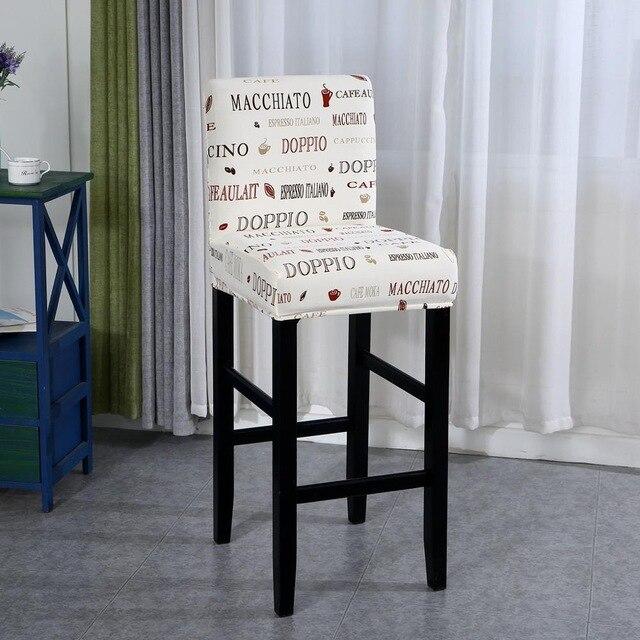 Barstolsöverdrag Äng beige 1 Barstolsöverdrag Äng beige